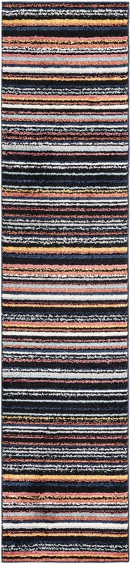 2' 7 x 12' Agnes · Lines rug, multi