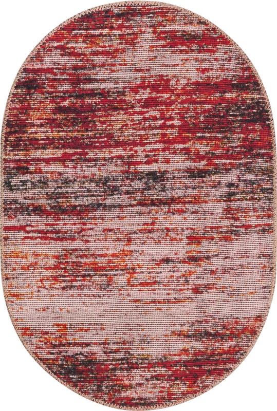 2' x 3' Prewitt · Abstract rug, rust red
