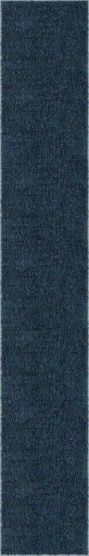 2' 7 x 16' 5 Dunham · Solid Shag Rug, dblue