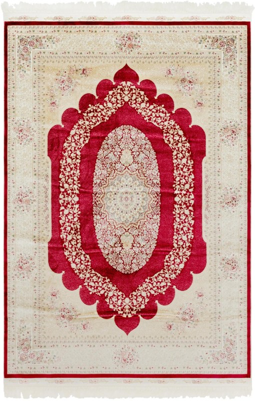 Hobart · Border rug, red