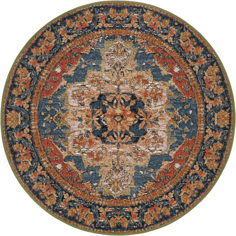 Lomax · Border Outdoor Rug