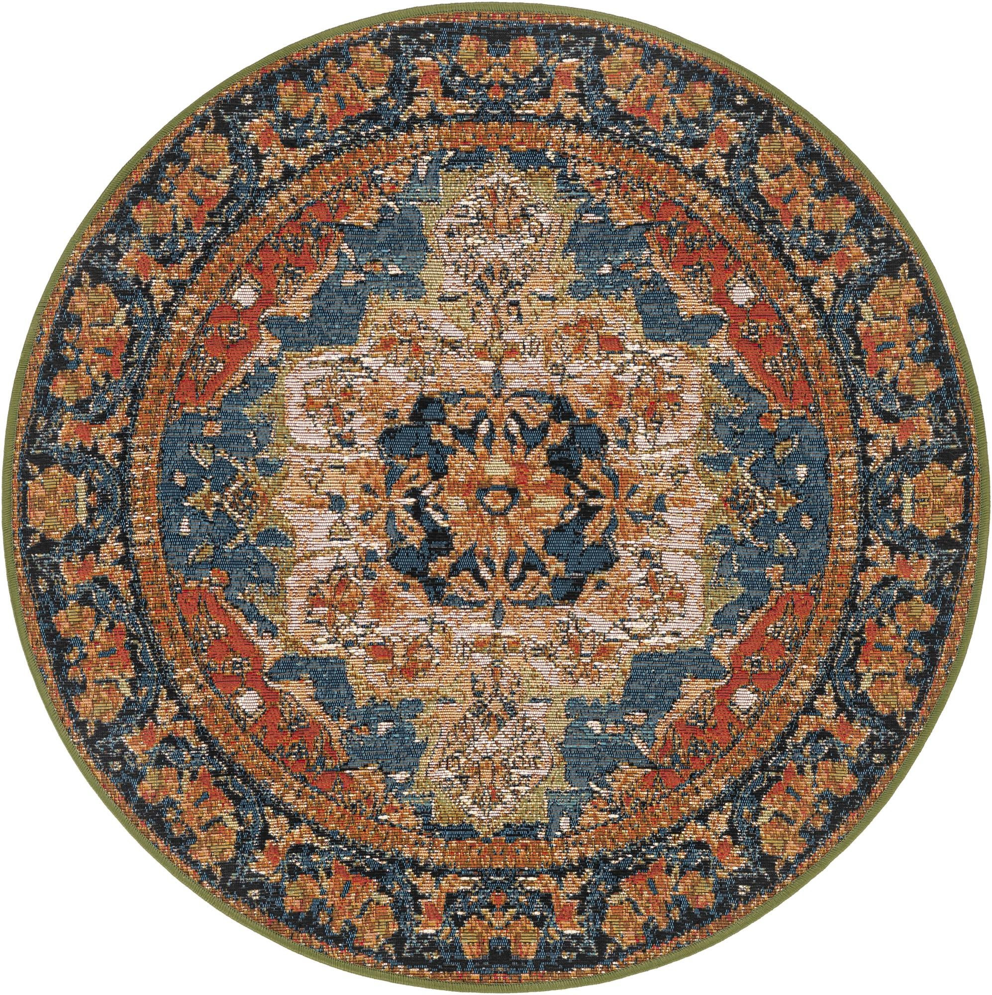 3' x 3' Lomax · Border Outdoor Rug