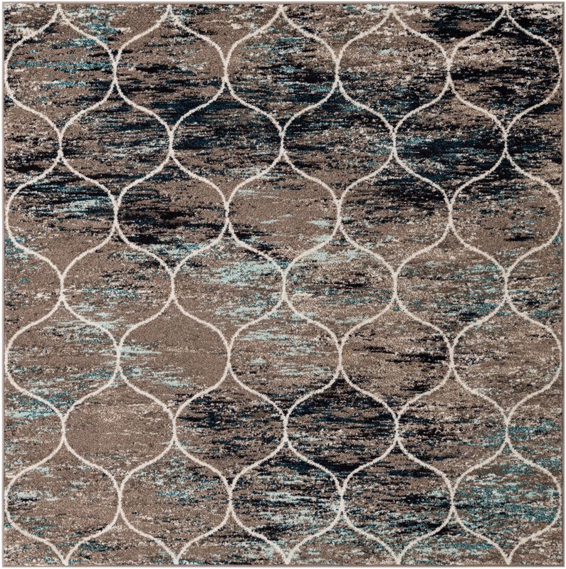 7' x 7' Ingram · Lattice rug