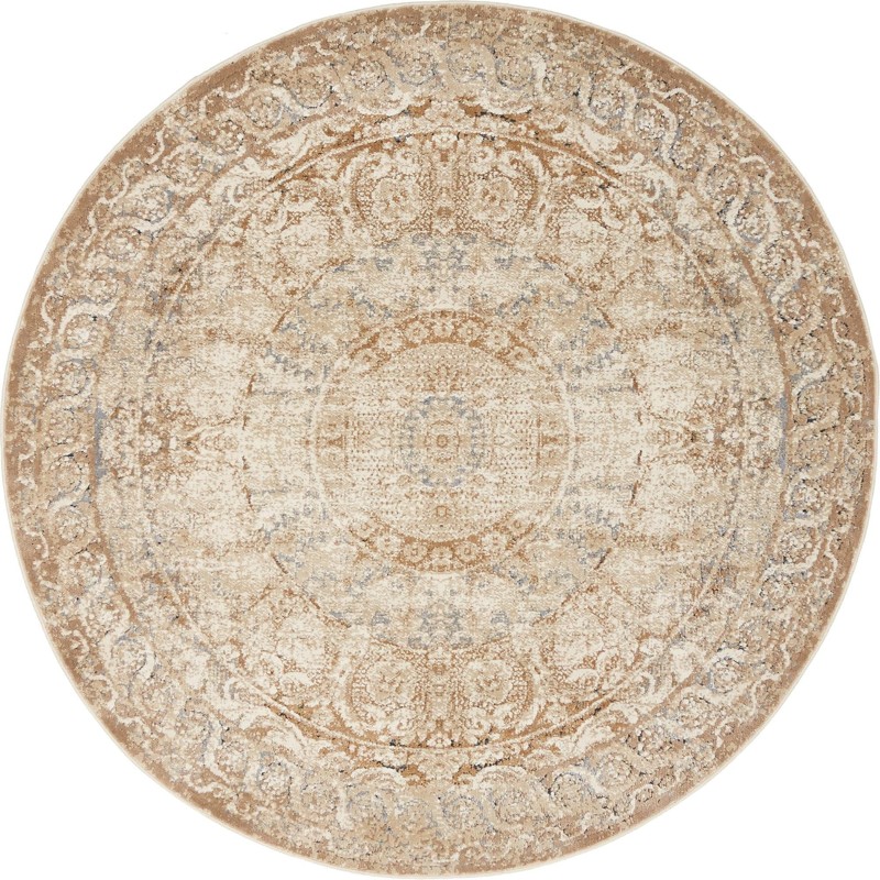 4' x 4' Mabel · Border rug
