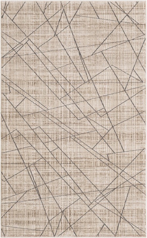 3' x 5' Arnett · Abstract rug, fjord beige