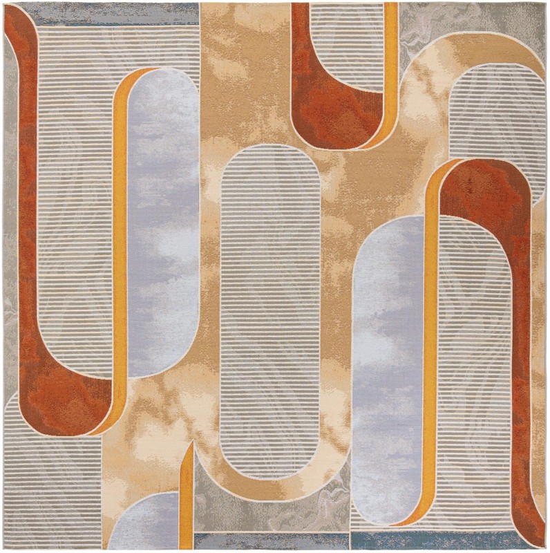 10' x 10' Lomax · Abstract Outdoor Rug
