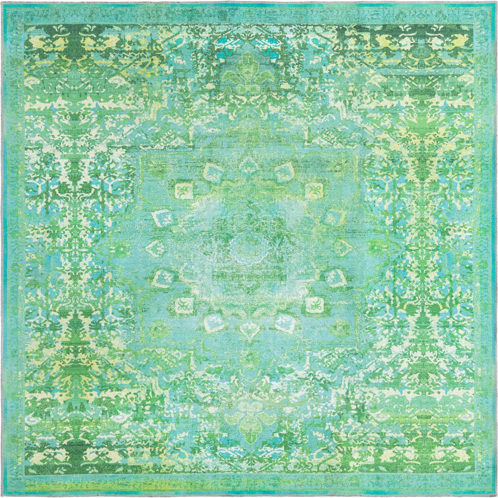 7' 3 x 7' 3 Rideout · Medallion Washable Rug