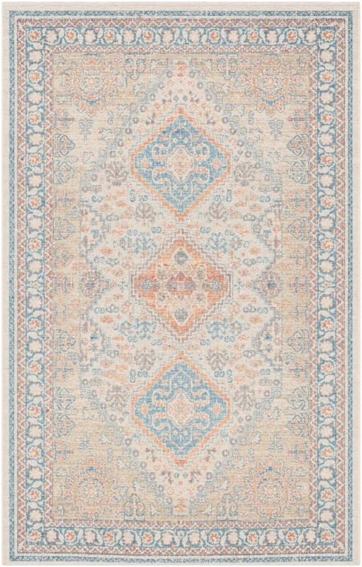3' 3 x 5' 3 Greenbriar · Border rug, multi