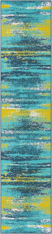 2' 7 x 12' Catlin · Abstract Outdoor Rug