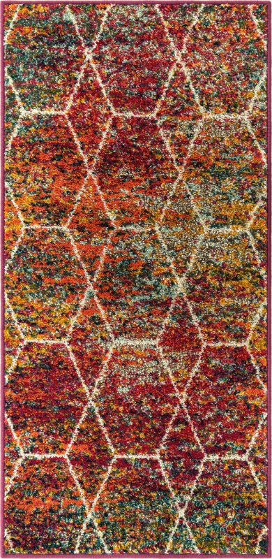 2' x 4' Galloway · Lattice rug