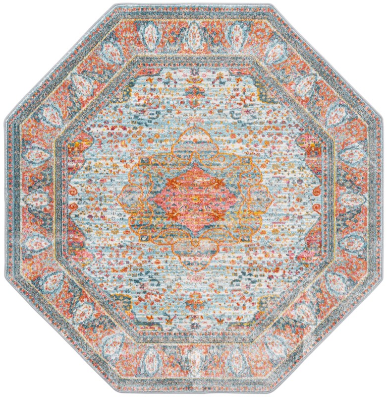 5' x 5' Lanier · Border rug