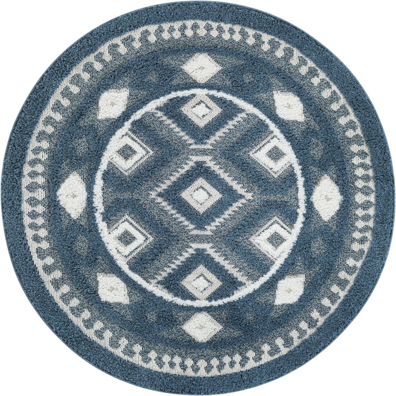 Bernard · Border rug, blue