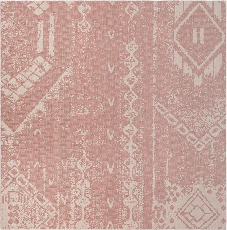 Wildman · Diamond Outdoor Rug, pink