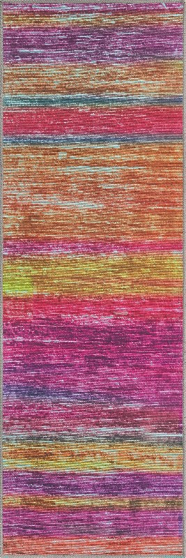 2' x 6' Prewitt · Lines rug, multi