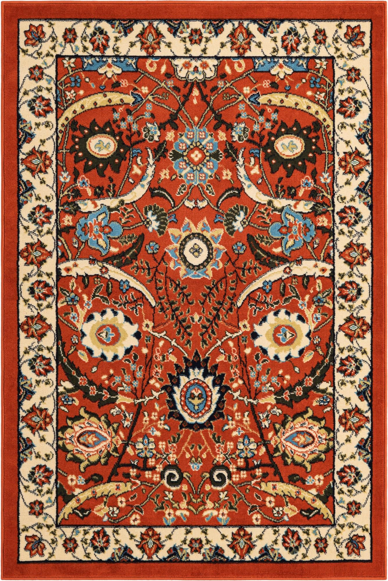 4' x 6' Akers · Border rug