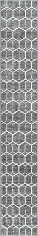 Babcock · Geometric rug, grey