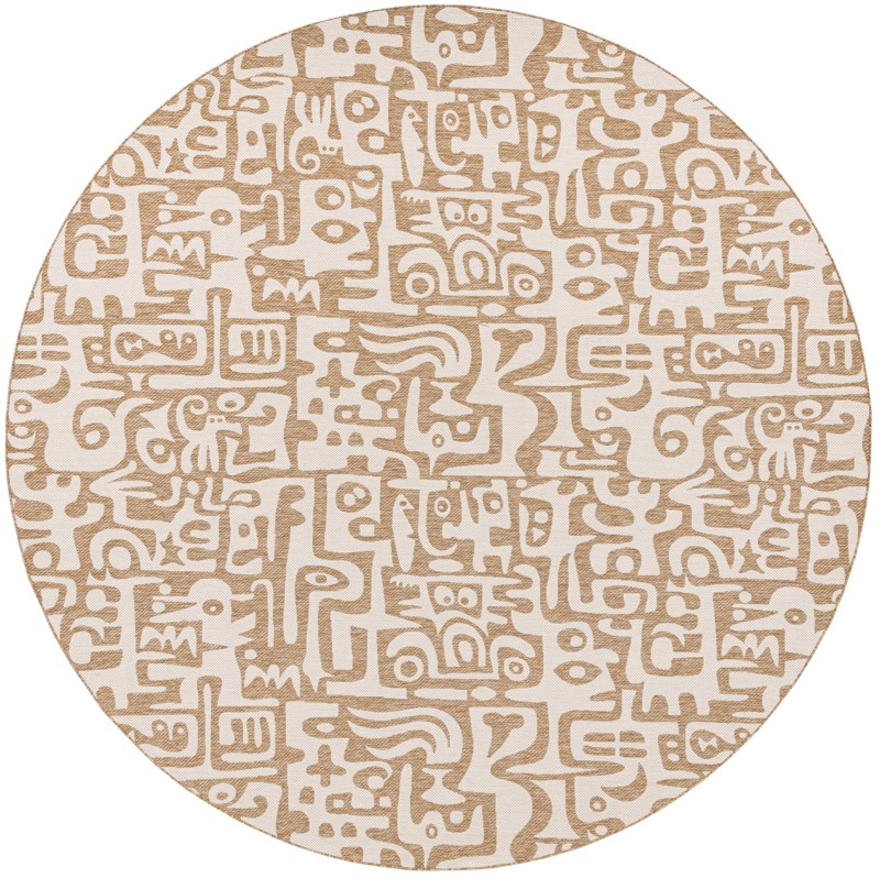 13' x 13' Hungerford · Abstract Outdoor Rug, taupe