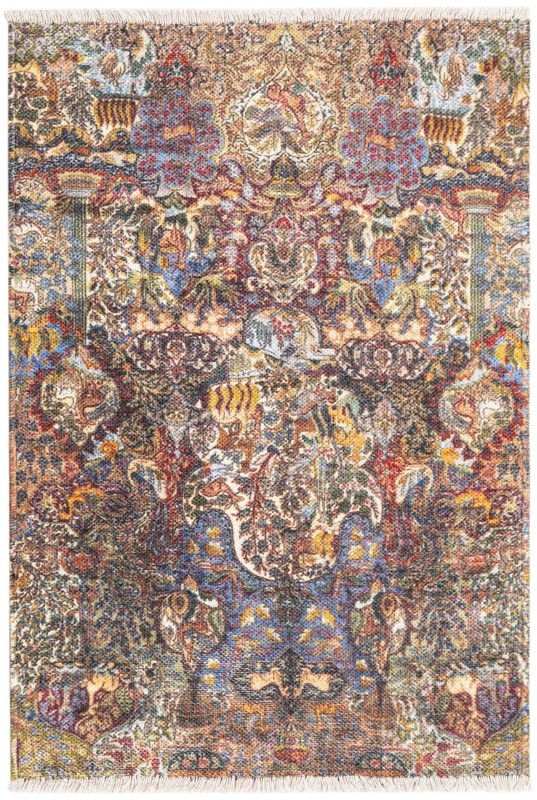 Wycliffe · Floral / botanical rug, multi