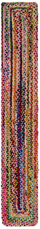 Heywood · Striped Chindi Rug, multi