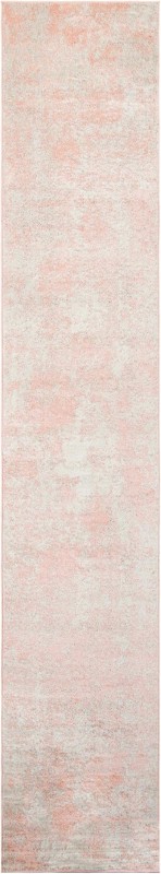 2' 7 x 14' Maudsley · Abstract rug, pink and ivory