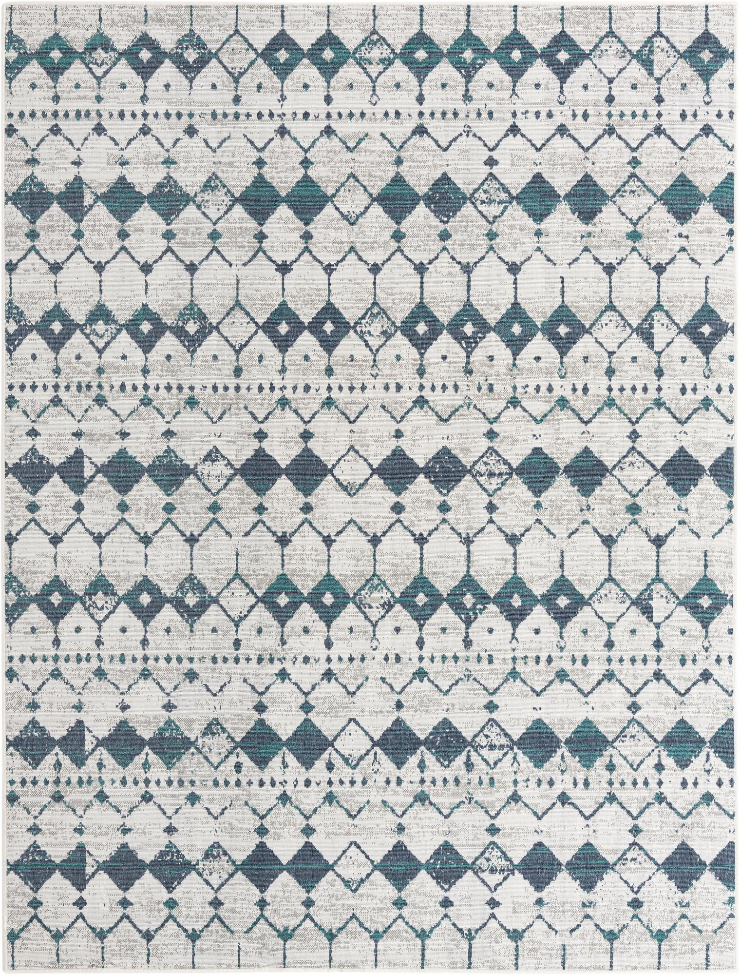 7' 10 x 10' Stowe · Diamond Outdoor Rug