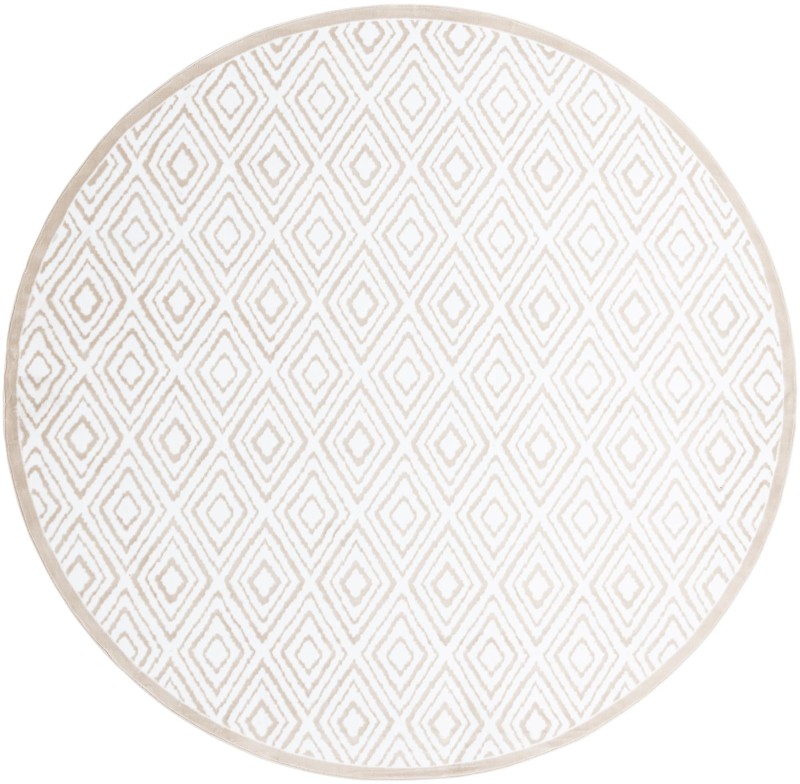 10' 8 x 10' 8 Brattleboro · Diamond rug, snow white