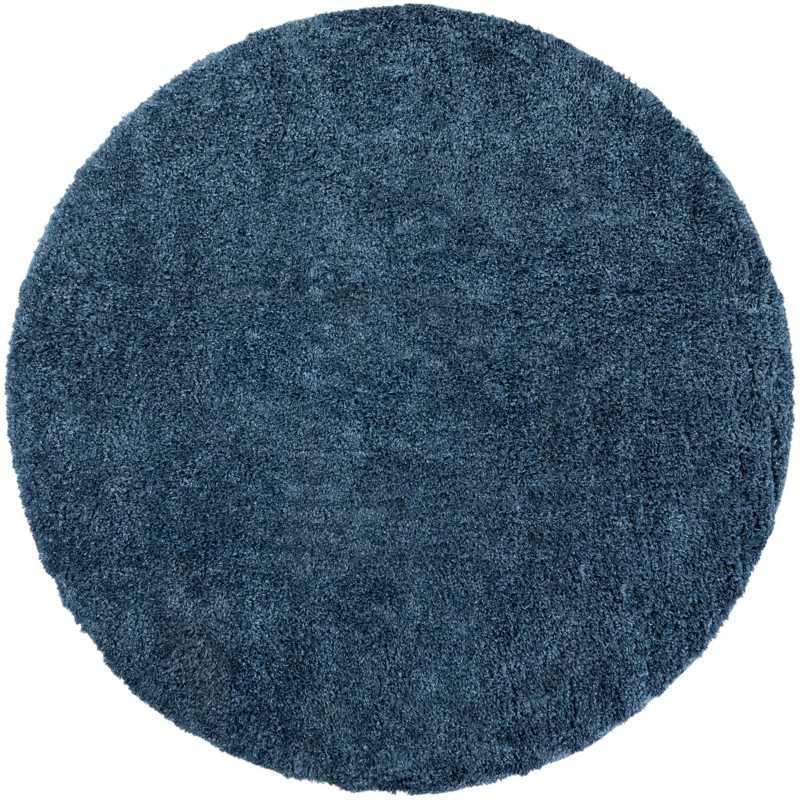 7' 5 x 7' 8 Easton · Solid Shag Rug, dblue