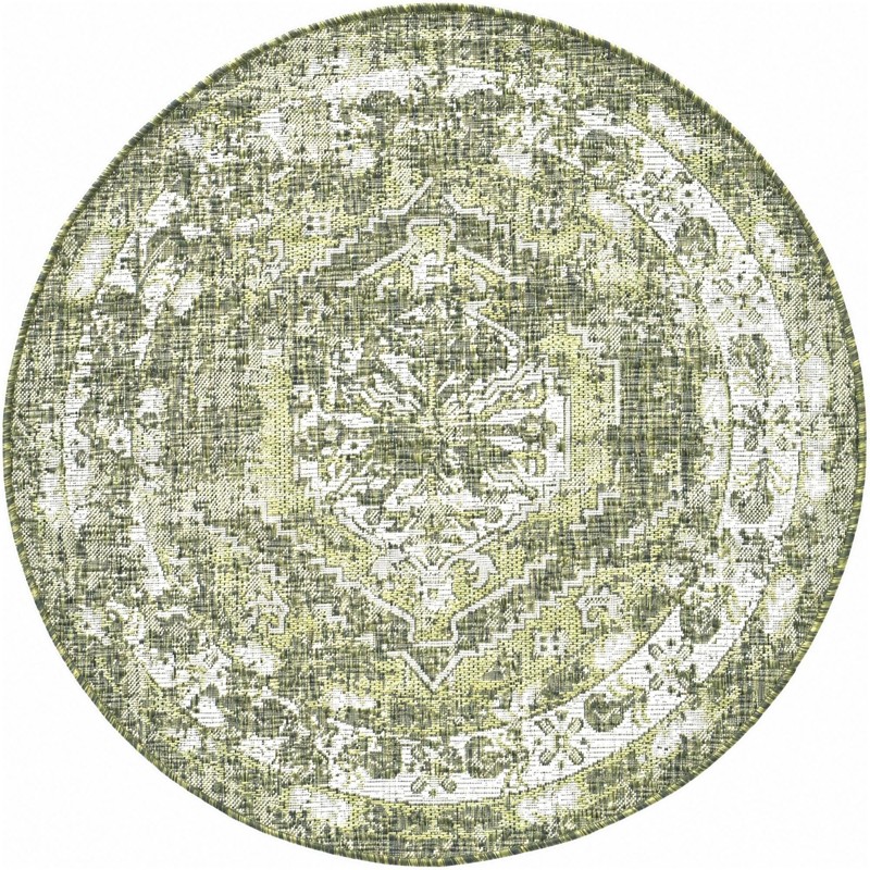 Wylie · Border Outdoor Rug, green