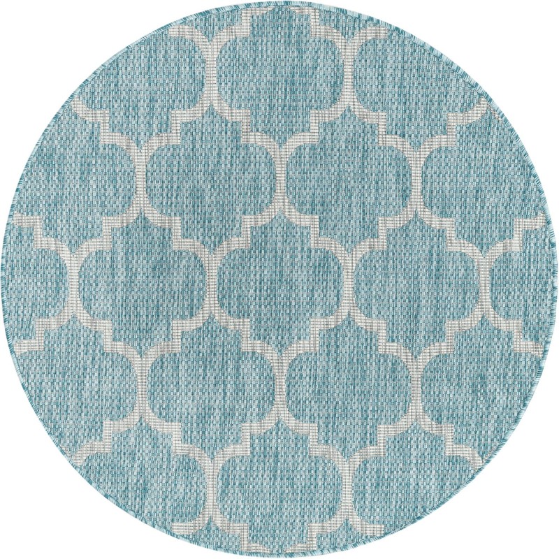 4' x 4' Fanshawe · Geometric Outdoor Rug