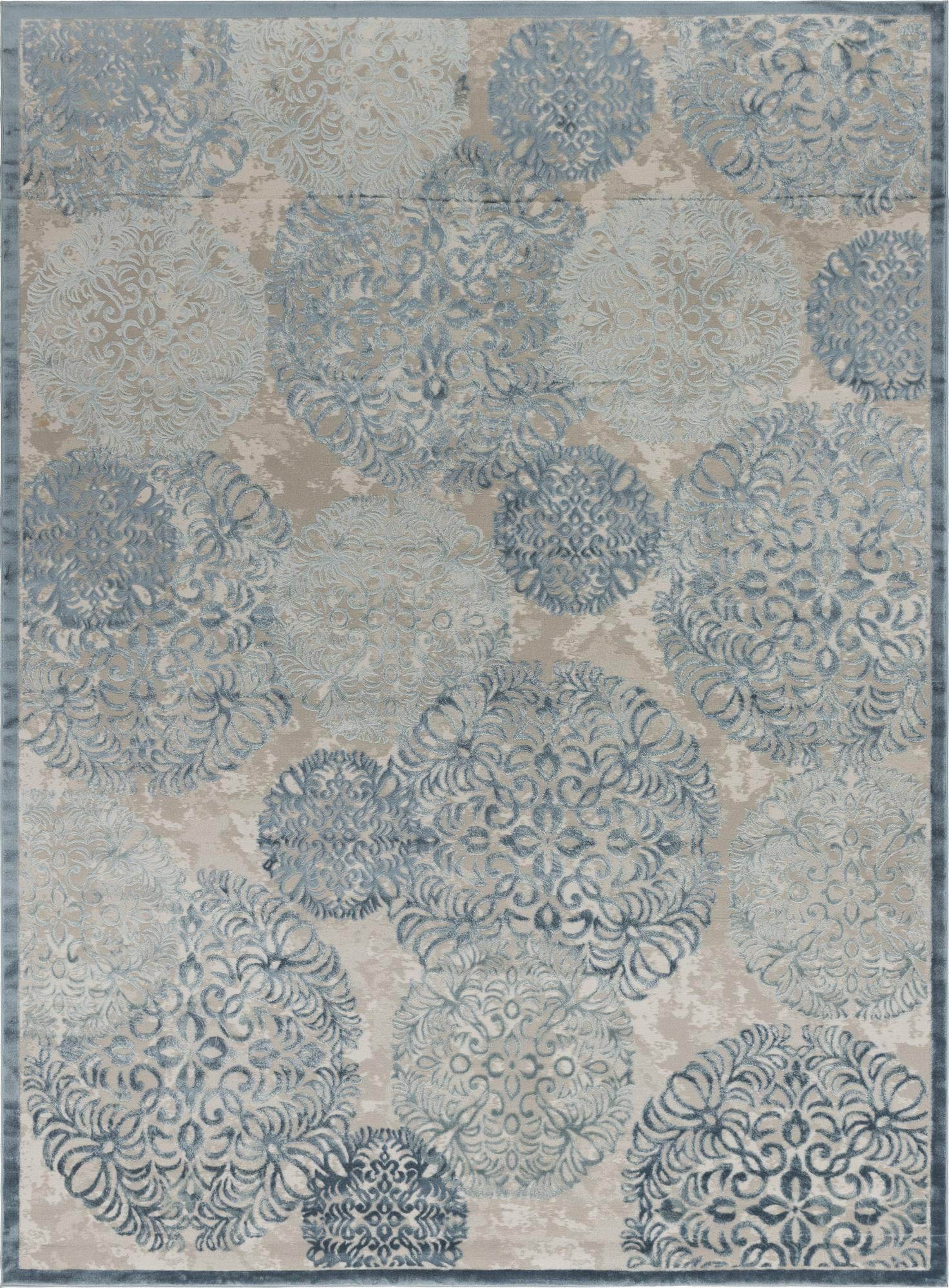 10' 4 x 14' Sequoia · Rug, blue
