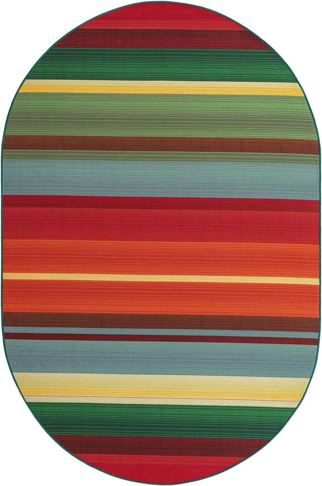 5' 3 x 8' Lomax · Abstract Outdoor Rug