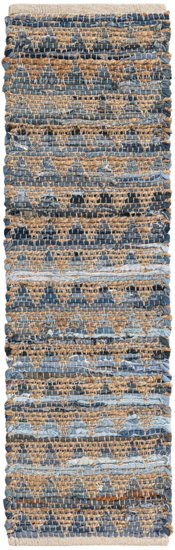 1' 2 x 4' 1 Ashby · Striped Chindi Rug