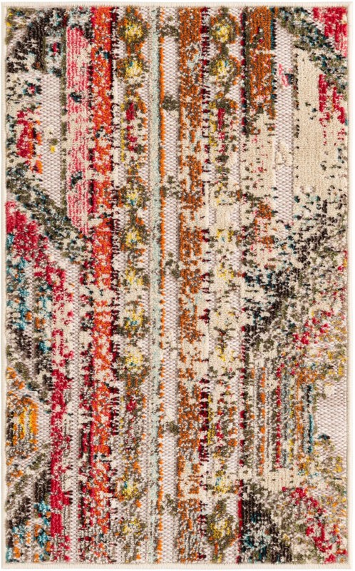 Cleary · Abstract Outdoor Rug, multi beige