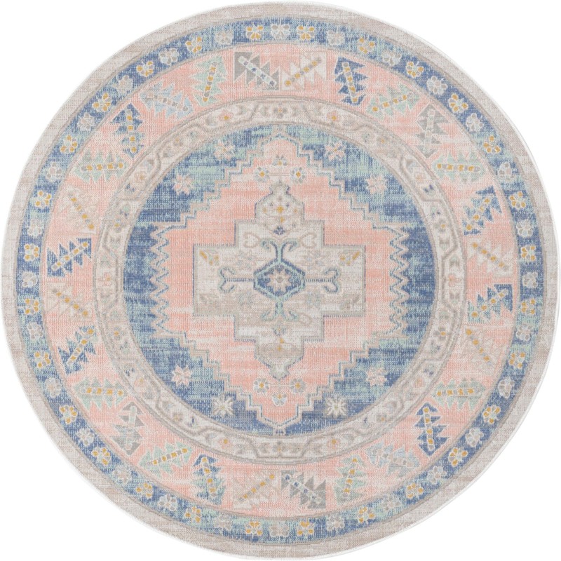 Ligonier · Border rug, french blue