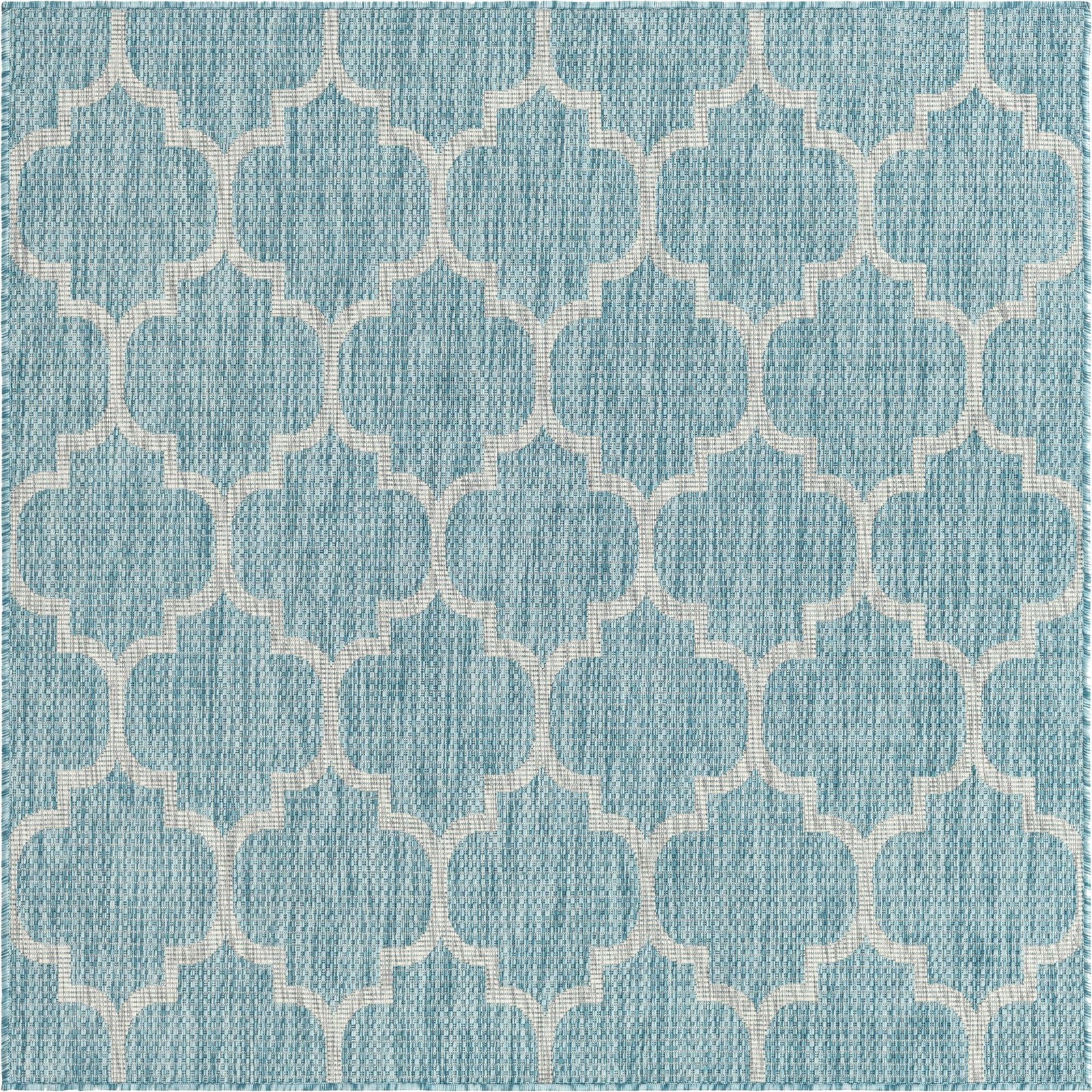 5' 3 x 5' 3 Fanshawe · Lattice Outdoor Rug