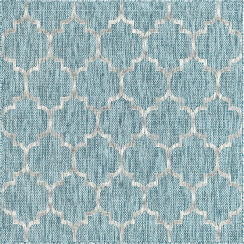 5' 3 x 5' 3 Fanshawe · Lattice Outdoor Rug