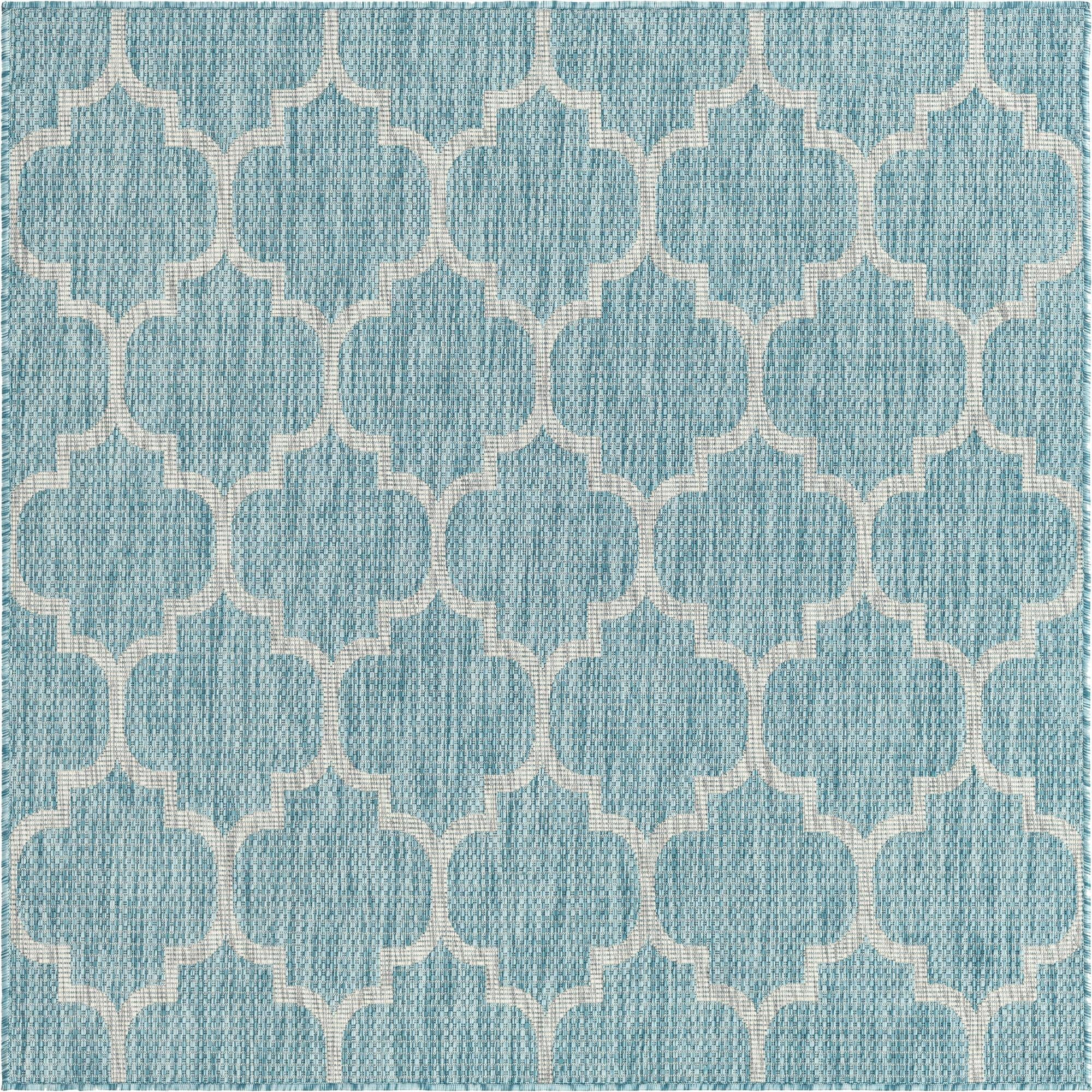 5' 3 x 5' 3 Fanshawe · Lattice Outdoor Rug