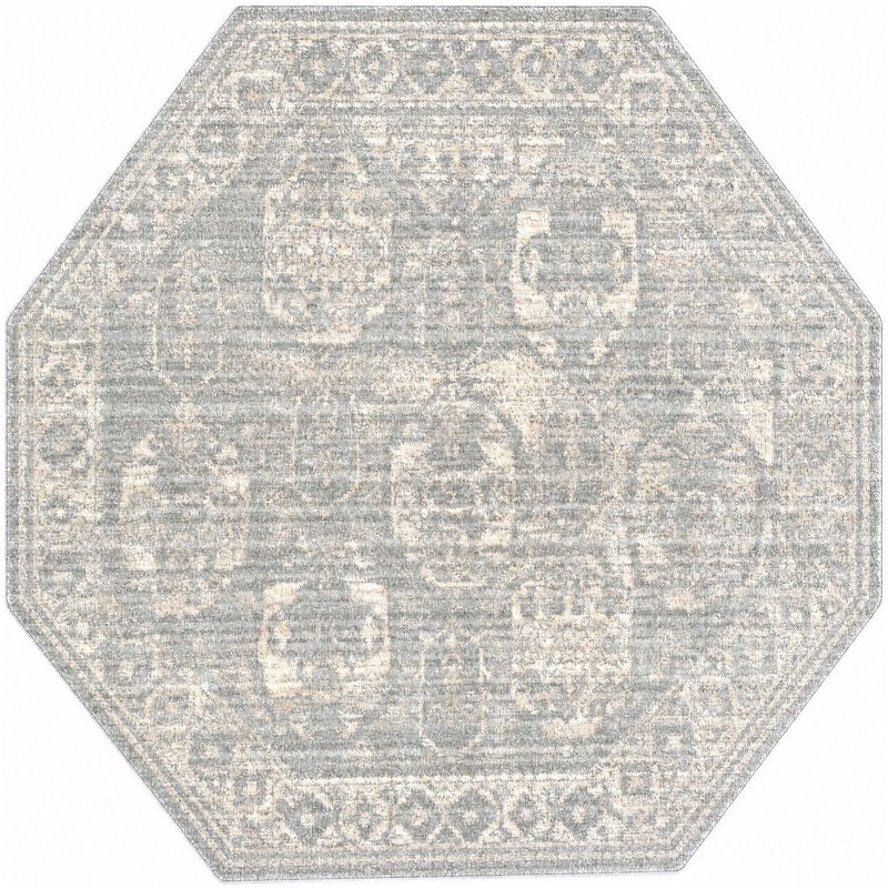 Pullman · Border rug, gray