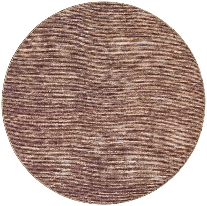 3' 6 x 3' 6 Prewitt · Striped rug, brown