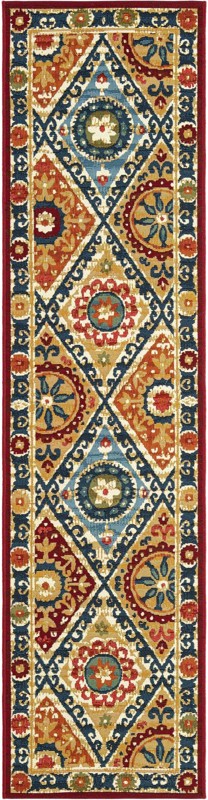 2' x 8' Tremaine · Border Outdoor Rug