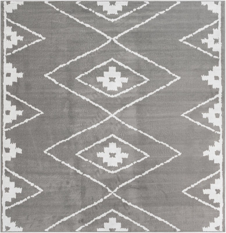 Sumac · Diamond rug, gray