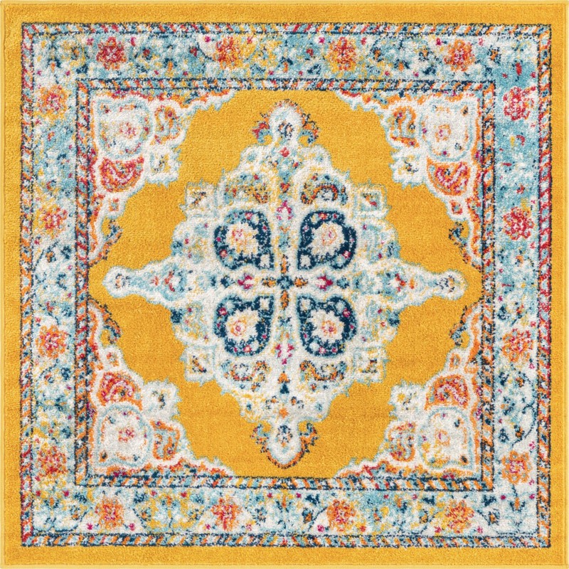 Selby · Border rug, yellow