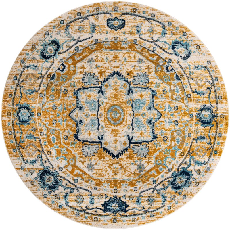 Pierce · Border rug, yellow gold