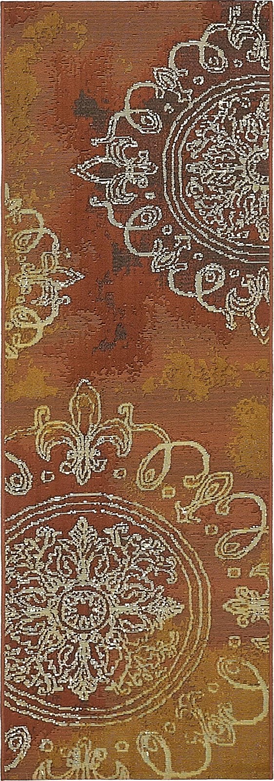 2' x 6' Lomax · Floral / botanical Outdoor Rug