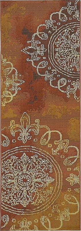 2' x 6' Lomax · Floral / botanical Outdoor Rug