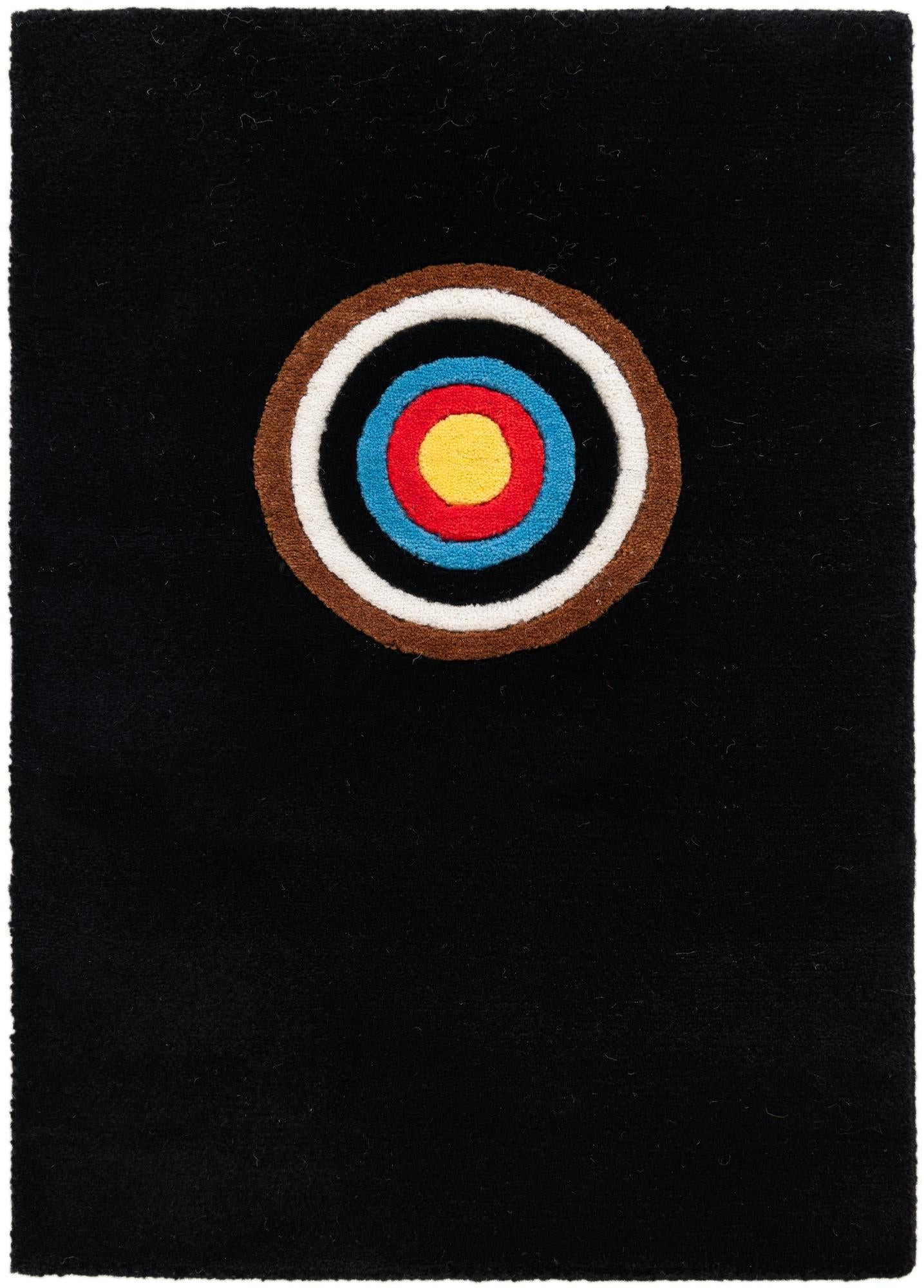 1' 4 x 2' Baldwin · Target Wool Rug, black and multicolor