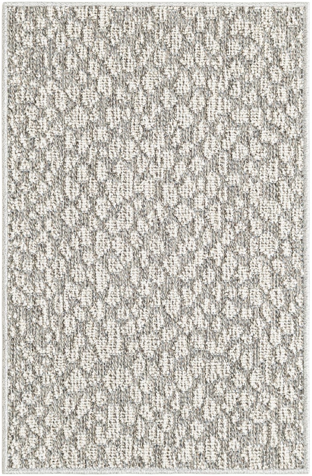 2' x 3' 1 Dillard · Animal print Outdoor Rug, light gray