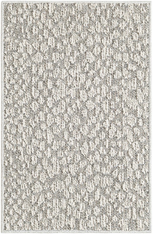 2' x 3' 1 Dillard · Animal print Outdoor Rug, light gray