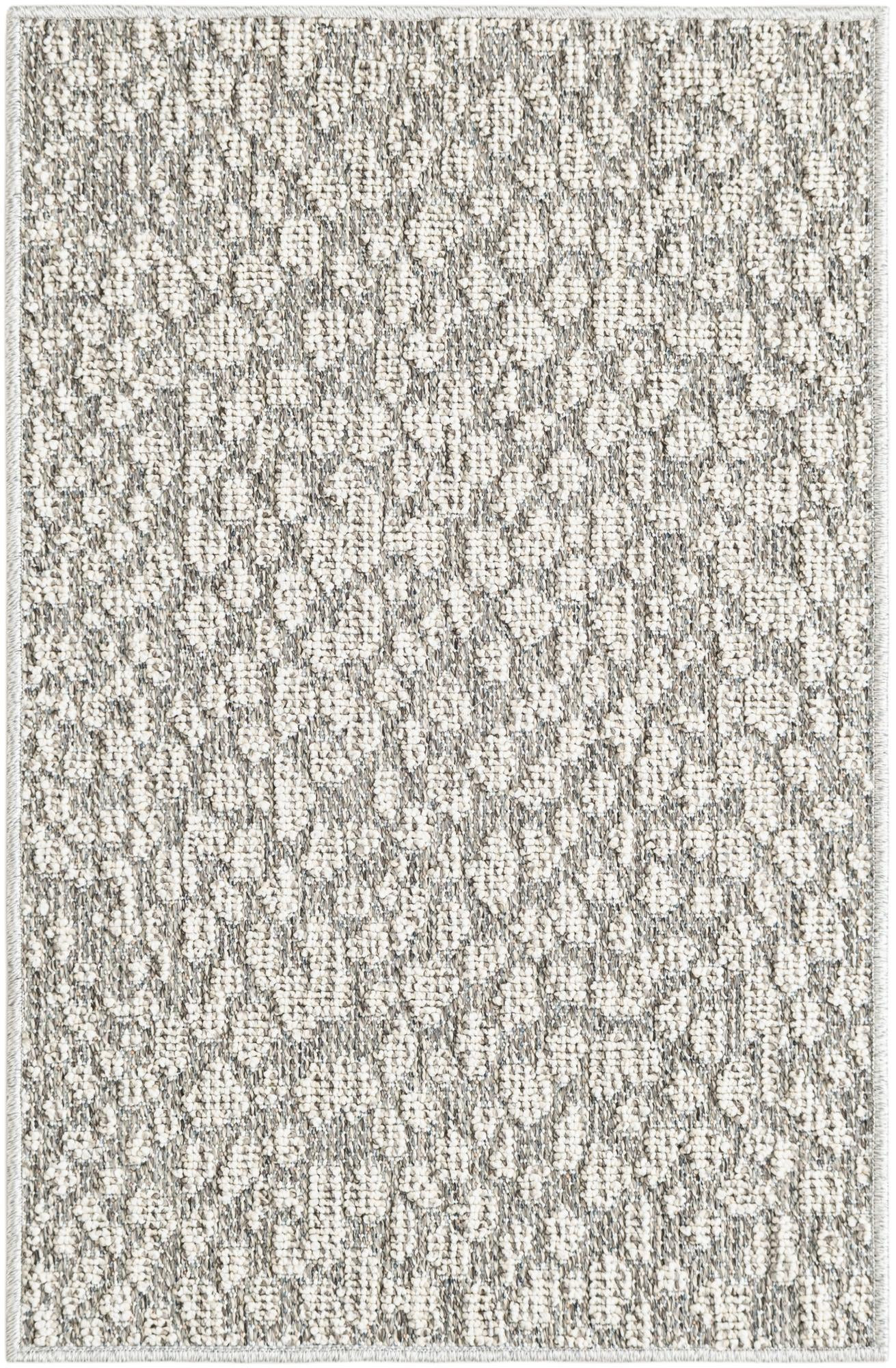 2' x 3' 1 Dillard · Animal print Outdoor Rug, light gray