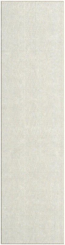 2' 7 x 10' Swain · Solid round rug, ivory white